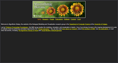 Desktop Screenshot of algorithmicbotany.org